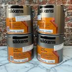 4 nieuwe potten Sikkens transparante houtbeits, Doe-het-zelf en Bouw, Ophalen, Bruin, Nieuw, Beits