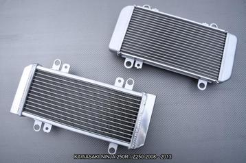 Radiateur Koeler AVDB KAWASAKI NINJA 250R / Z250 2008 - 2013 beschikbaar voor biedingen