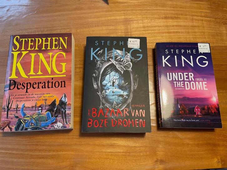 Thrillers Stephen King, Boeken, Thrillers, Gelezen, Amerika, Ophalen of Verzenden