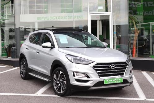 HYUNDAI TUCSON 1.6CRDI 115CV 2WD PANO GRAND GPS CAMERA CUIR, Auto's, Hyundai, Bedrijf, Te koop, Tucson, 360° camera, ABS, Achteruitrijcamera