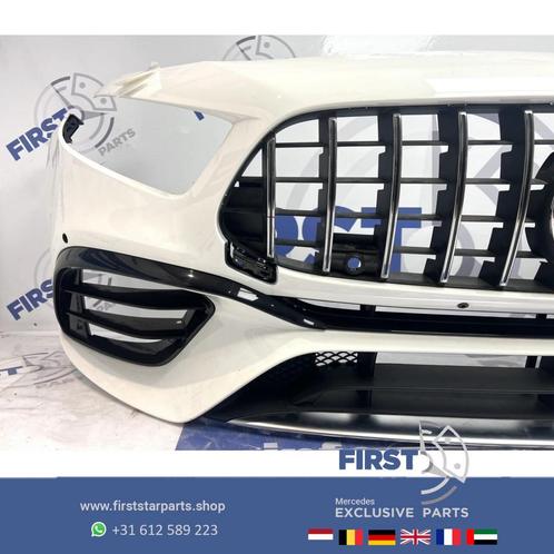 W177 A45S AMG VOORBUMPER WIT A45 COMPLEET 45 origineel Merce, Auto-onderdelen, Carrosserie, Bumper, Mercedes-Benz, Voor, Gebruikt