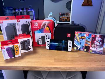 Nintendo Switch OLED met extra’s beschikbaar voor biedingen