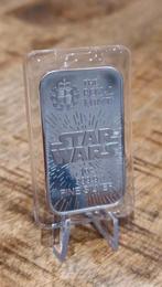 2024 Star Wars Light Side 999 Silver 1 oz Bar UK Royal Mint, Postzegels en Munten, Ophalen, Zilver