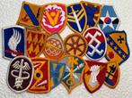 US-Army Patches, LOT 17x Germany, Korea, Vietnam ea, Ophalen of Verzenden, Landmacht, Embleem of Badge