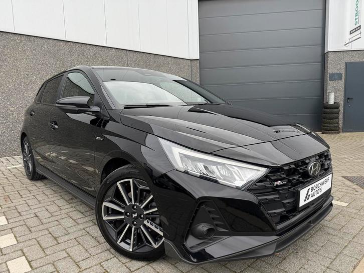 Hyundai i20 N-Line Black Edition Sport Automaat Topstaat, Auto's, Hyundai, Bedrijf, Te koop, i20, Hybride Elektrisch/Benzine, Euro 6