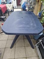 Grosfillex Tuin/terras-tafel (stijl Ibiza), Ophalen, Gebruikt, Ovaal, Kunststof