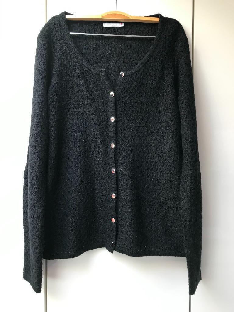 Gilet noir boutonné Blanche Porte - Taille 38/40 ---, Taille 38/40 (M), Blanche Porte, Enlèvement ou Envoi, Comme neuf