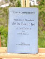 ancien livre manuel dentiste anatomie et phisiologie bouche, Ophalen of Verzenden