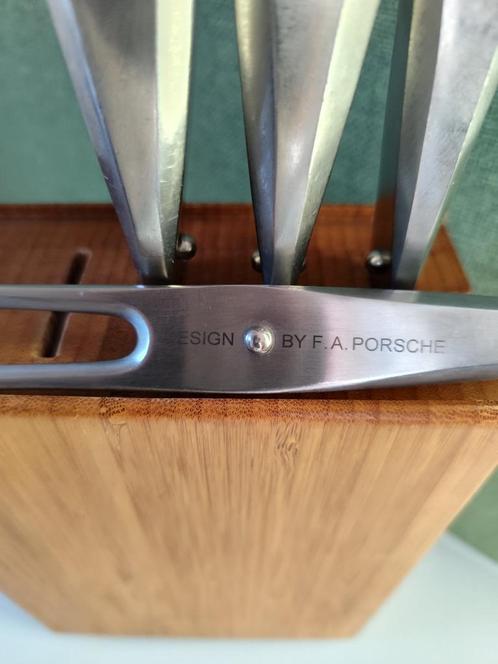3 messen + vork keuken Chroma 301 Porsche design, Huis en Inrichting, Keuken | Keukenbenodigdheden, Gebruikt, Ophalen of Verzenden