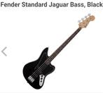 Cherche fender Standard Jaguar Bass Black, Ophalen, Zo goed als nieuw