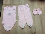 Set roze Newborn kledij, Kinderen en Baby's, Babykleding | Maat 50, Nieuw, Meisje, Ophalen of Verzenden, Setje