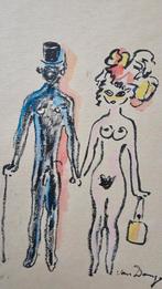 2 Werken van Kees van Dongen  Aquarel, Ophalen