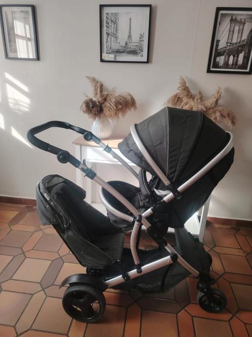 Poussette double qui peux se transformer en poussette simple, Kinderen en Baby's, Kinderwagens en Combinaties, Zo goed als nieuw