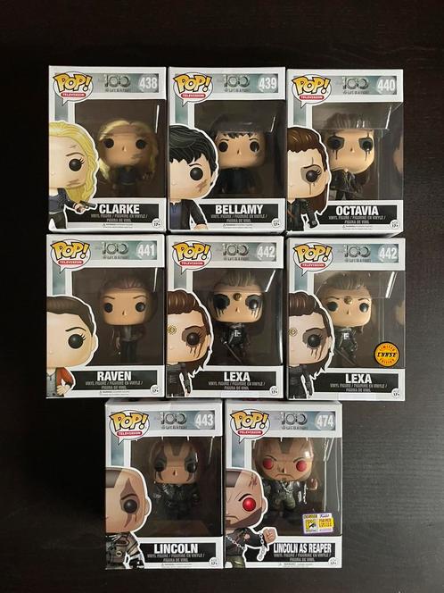 Funko The 100 set, Collections, Jouets miniatures, Neuf, Enlèvement ou Envoi