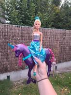 Barbie eenhoorn met barbie, Ophalen of Verzenden, Barbie
