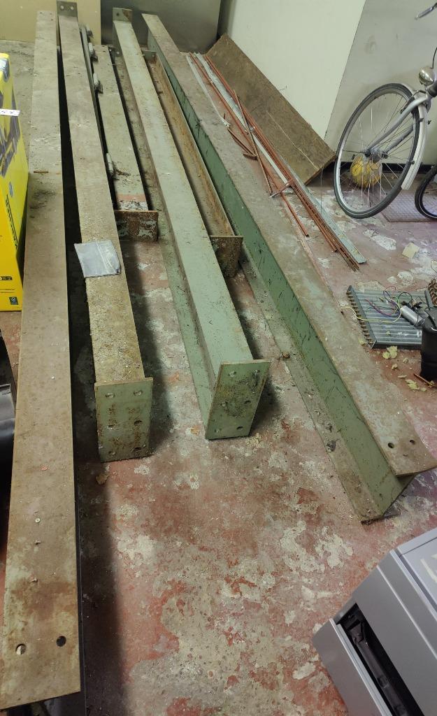 Poutrels, Doe-het-zelf en Bouw, Metalen, Gebruikt, IJzer, Ophalen