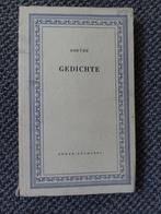 Goethe, poème Anker bucherei, tome 20/21 159 pages de 1948, Livres, Langue | Allemand, Utilisé, Envoi