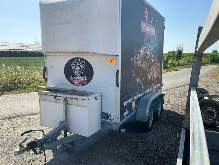 Hapert Foodtruck Aanhangwagen, Auto diversen, Aanhangers en Bagagewagens, Gebruikt