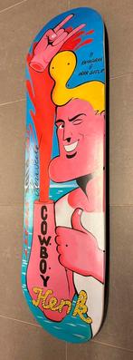Gesigneerd skateboard cowboy Henk, Enlèvement ou Envoi