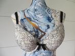 beha - bh - wit/zwart - Esmara lingerie - 85B - nieuw, Kleding | Dames, Ondergoed en Lingerie, Esmara, Ophalen of Verzenden, Wit