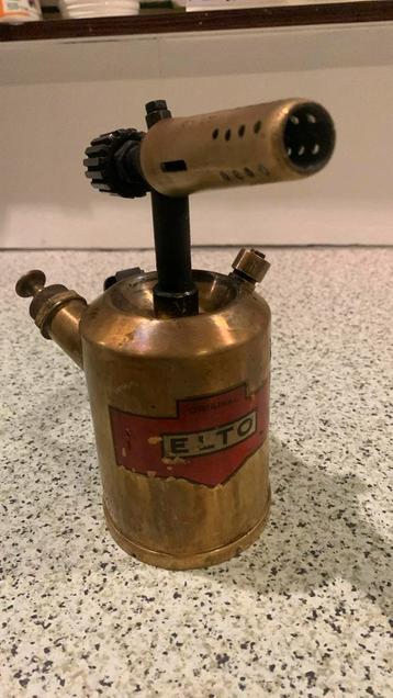 ELTO Original koperen brander beschikbaar voor biedingen