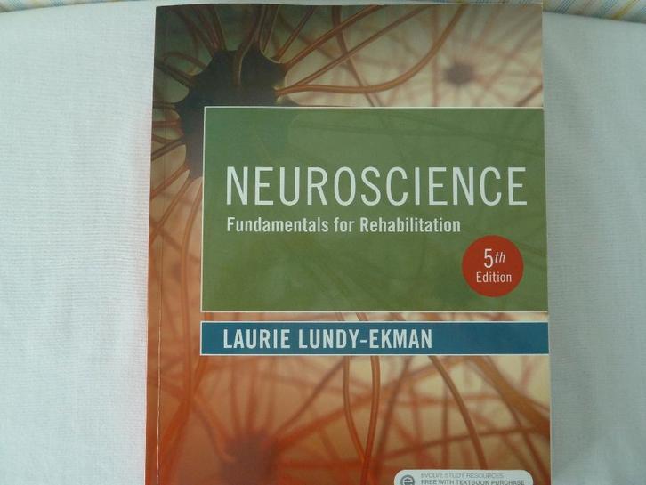 Neuroscience fundamentals rehabilitation Laurie Lundy- Ekman, Livres, Livres d'étude & Cours, Comme neuf, Enseignement supérieur