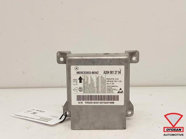 Mercedes C Klasse W204 Airbag Module A2049012704, Auto-onderdelen, Elektronica en Kabels, Mercedes-Benz, Gebruikt