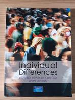 Cursus eerste jaar psychologie 'Individual differences', Enlèvement, Comme neuf, Enseignement supérieur, De Fruyt F