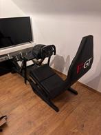Next level f-gt racestoel + thrustmaster t-gt2 met f1 add-on, Games en Spelcomputers, Ophalen, Zo goed als nieuw