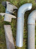 Gegalvaniseerde buizen.     11 cm diameter, Doe-het-zelf en Bouw, Ophalen, Zo goed als nieuw