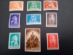 België postzegels nr 701/709* lot 148B, Ophalen of Verzenden, Postfris