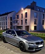 BMW 530e M pakket plug-in TOP STAAT 2020 57340 km, Te koop, Zilver of Grijs, Berline, Emergency brake assist
