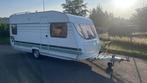 Chateau Calista 490 met voortent, in perfecte staat., Caravans en Kamperen, Caravans, Rondzit, Particulier, Schokbreker, Tot en met 4