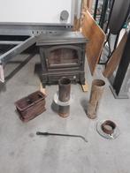 Hout en kool kachel, Enlèvement, Utilisé, Bois, Autoportant