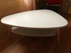 Table basse de salon ovale de couleur bleue, Ophalen, 50 tot 100 cm, 50 tot 100 cm, Zo goed als nieuw