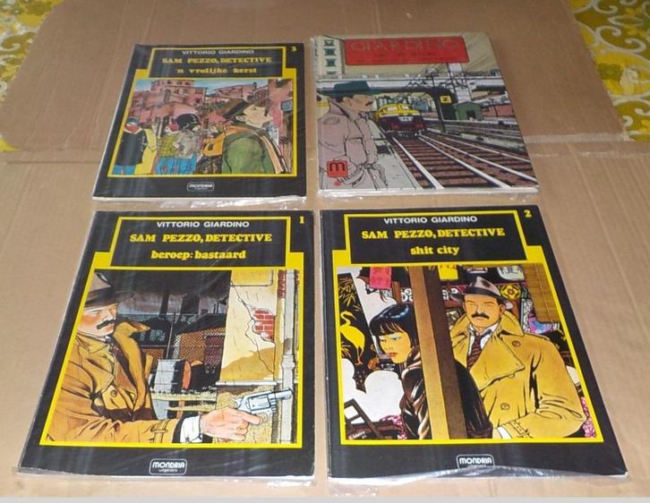 Sam Pezzo - 1e druk - Volledig, Boeken, Stripverhalen, Complete serie of reeks, Ophalen of Verzenden