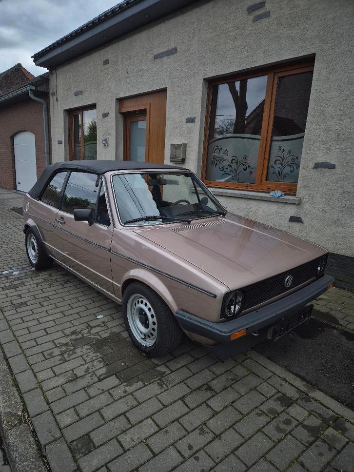 Vw golf 1 cabriolet, Autos, Volkswagen, Particulier, Golf, Essence, Cabriolet, 2 portes, Boîte manuelle, Autres couleurs, Bleu