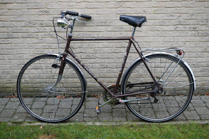 Gazelle Heren fiets (Maat L), Fietsen en Brommers, Fietsen | Heren | Herenfietsen, Gebruikt, Gazelle, 57 tot 61 cm, Versnellingen