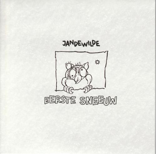 Jan De Wilde - Eerste Sneeuw : 7” Single WIT, Cd's en Dvd's, Vinyl | Nederlandstalig, Ophalen of Verzenden