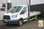 Ford Transit 2.0 TDCI L4 Openlaadbak - EURO 6 - Airco - Trek, Auto's, Bestelwagens en Lichte vracht, Wit, Bedrijf, 200 g/km, Ford