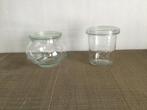 2 Weck bokalen, Ophalen of Verzenden, Zo goed als nieuw