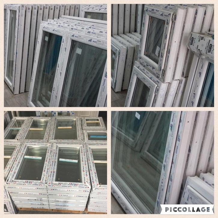 Déstockage de châssis et portes pvc, Bricolage & Construction, Fenêtres & Moustiquaires, Neuf, Enlèvement