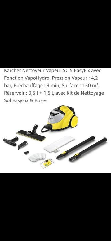 Machine à vapeur Karcher, Electroménager, Enlèvement ou Envoi, Neuf
