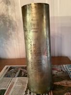 Geel koperen Obus 2de wereldoorlog 1938, Verzamelen, Ophalen of Verzenden, Landmacht, Overige typen