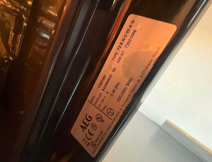 Oven: AEG CD510M, Elektronische apparatuur, Ovens, Zo goed als nieuw, Oven, Ophalen