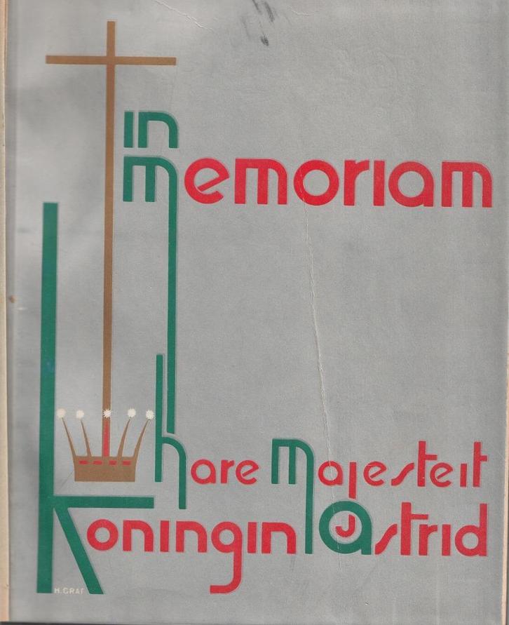 In Memoriam Hare Majesteit Koningin Astrid, Verzamelen, Koningshuis en Royalty, Ophalen of Verzenden