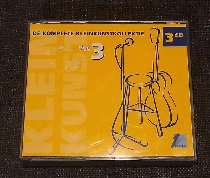 3cd-box de komplete kleinkunstkollektie vol.3 (1996), Cd's en Dvd's, Cd's | Nederlandstalig, Zo goed als nieuw, Pop, Boxset, Ophalen of Verzenden