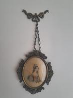 Portrait ancien peint à la main des années 1800 | Style camé, Antiquités & Art, Enlèvement ou Envoi