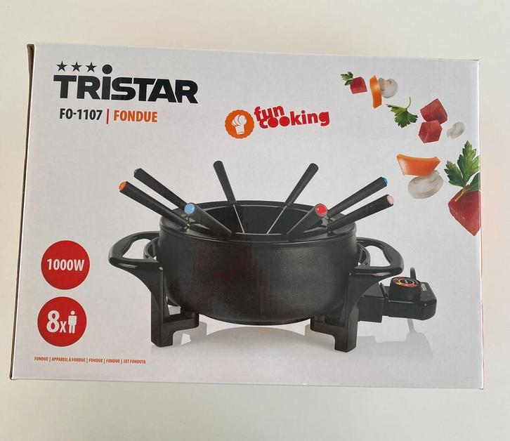 Fondueset Tristar FO-1107- Nieuw, Elektronische apparatuur, Fonduesets, Nieuw, Fondueset, Elektrisch, Ophalen