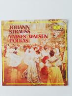 LP Johan Strauss - Valses-Walsen-Polka's, CD & DVD, Vinyles | Classique, Comme neuf, Enlèvement ou Envoi